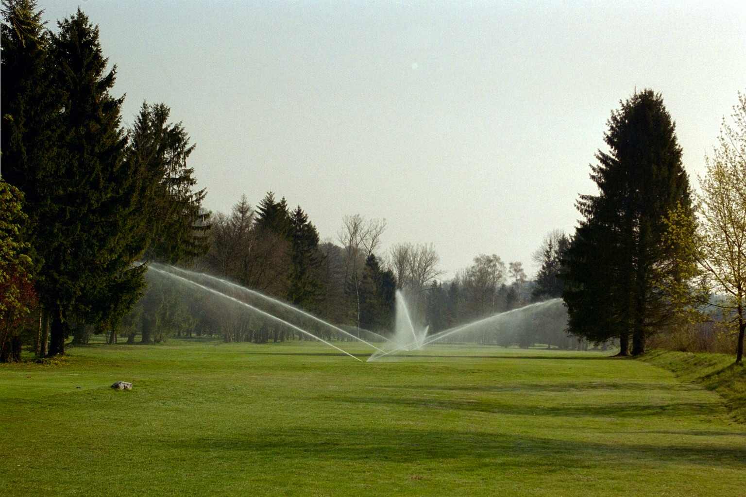Golfplatz Golf Bewässerung Beregnung
